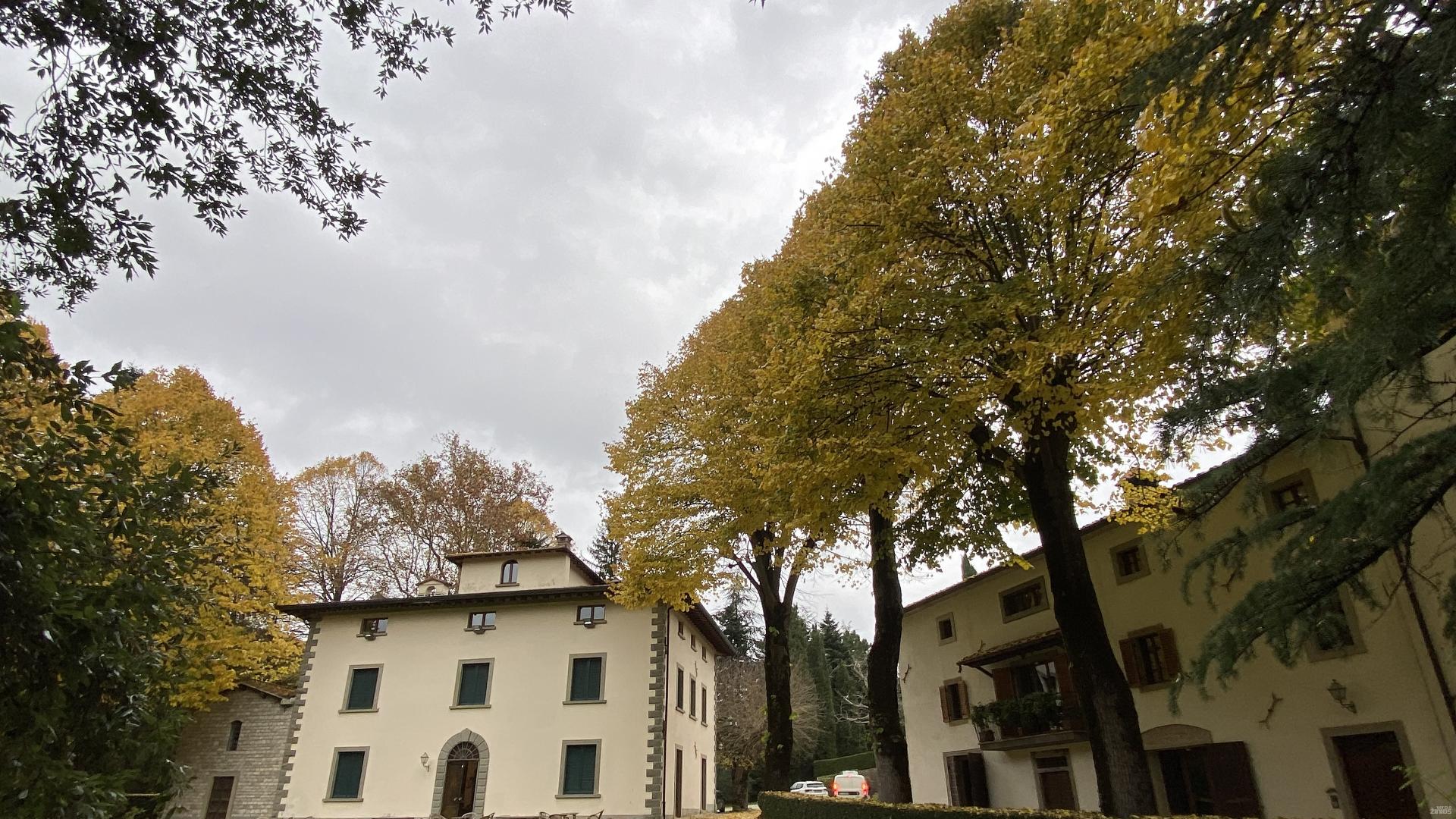 Sveikatos priežiūros produktų „Aboca“ biuras, Sansepolcro mieste, Italijoje.