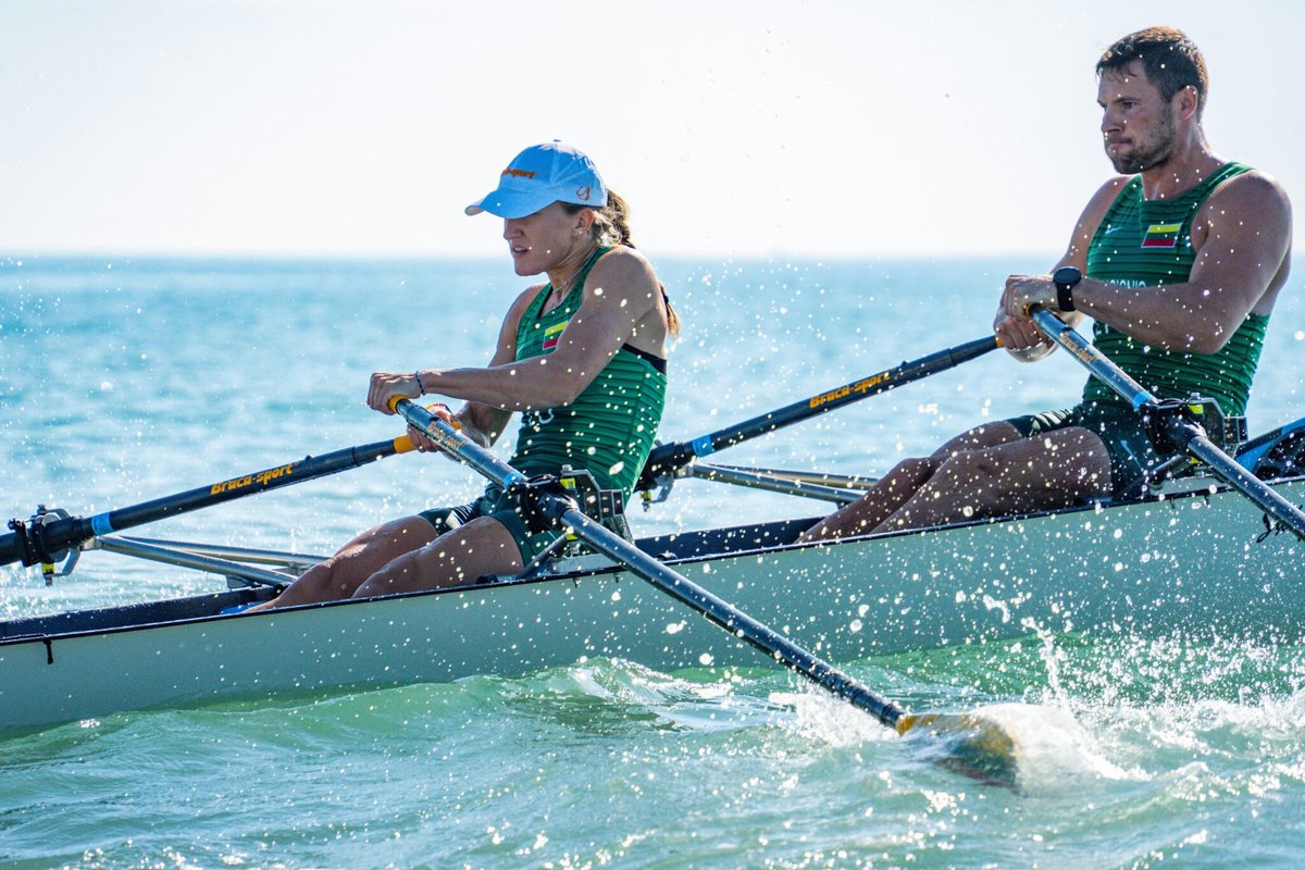 Lietuvos duetas tapo naujos olimpinės rungties pasaulio čempionais
