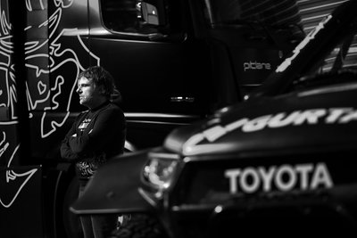 Benediktas Vanagas išleido savo automobilį į Dakarą