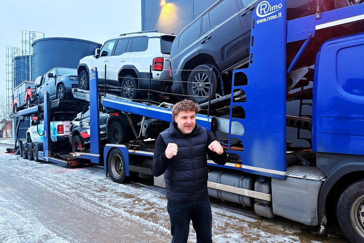 Dakaras artėja – Benediktas Vanagas išlydėjo ypatingą krovinį