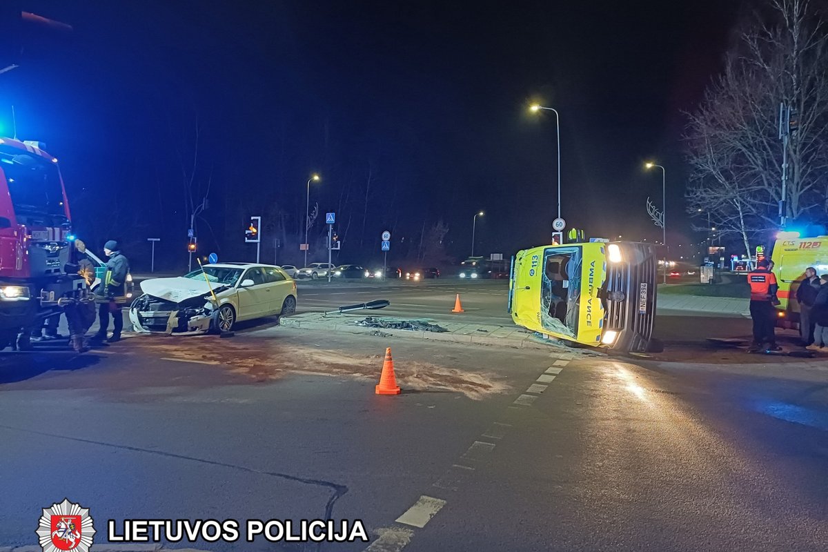 Policija ieško liudytojų po tragiškos GMP avarijos Vilniuje