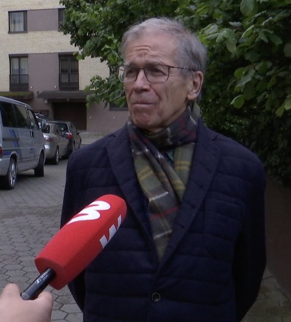 Politologas Kęstutis Girnius (nuotr. stop kadras)