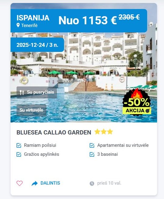 Kelionė per šventes (nuotr. tv3.lt)