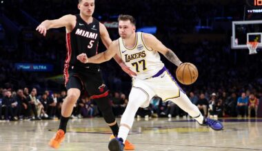 Jakučionis iš šalies stebėjo, kaip Dončičius išrašo pralaimėjimą „Heat“ ekipai