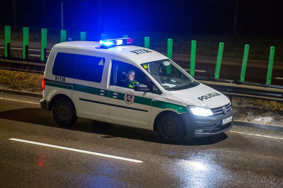 Policija. Asociatyvi nuotrauka (nuotr. Broniaus Jablonsko)