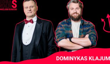 Dominykas Klajumas – apie uždarbį iš komedijos: dėl to ir nenoriu mesti