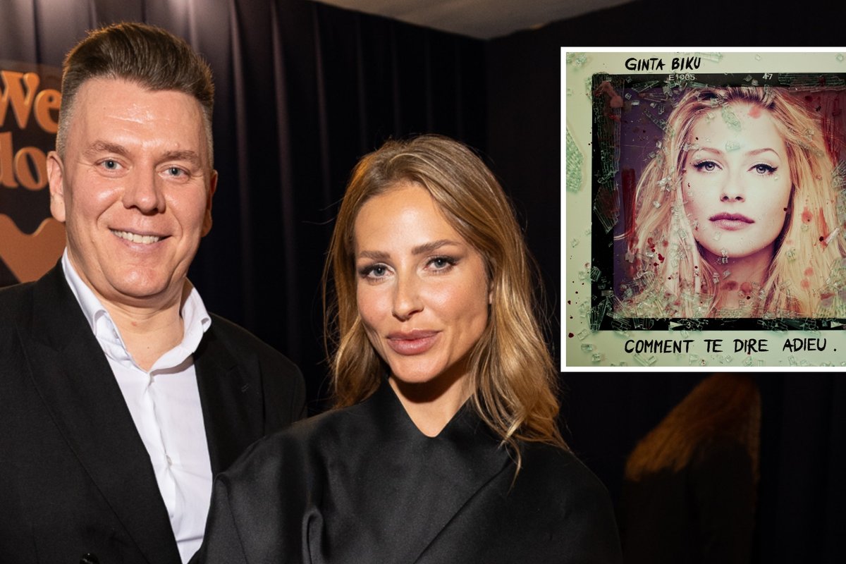 Renginyje Aleksandras Brokas pozavo su prabangiu gyvenimo būdu garsėjusia lietuve