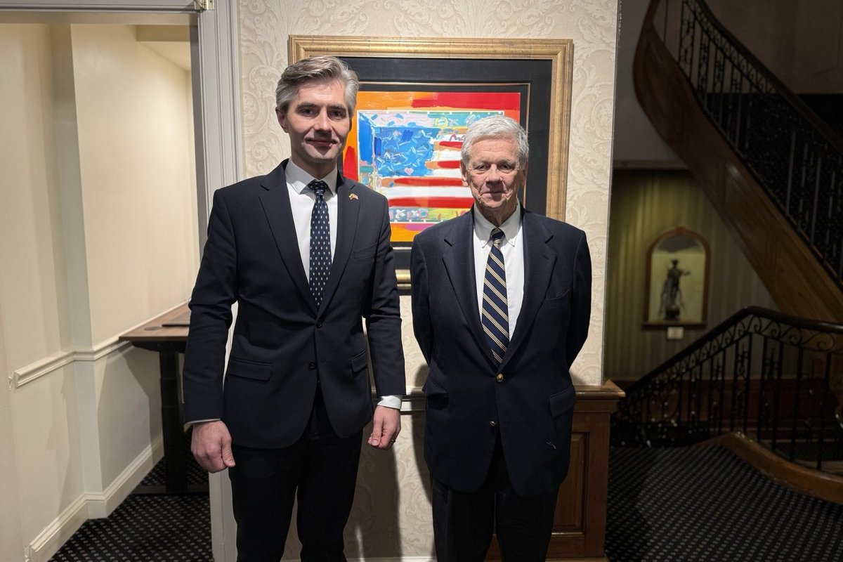 Budrys susitiko su JAV specialiuoju pasiuntiniu Baltarusijai