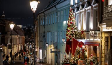 Kalėdinis Vilnius: dekoracijos ir renginiai