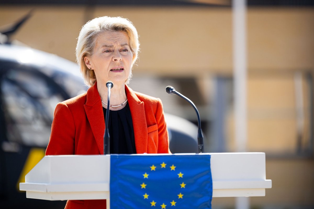 EK vadovė: Rusijos turto panaudojimas – geriausias būdas finansuoti Ukrainą