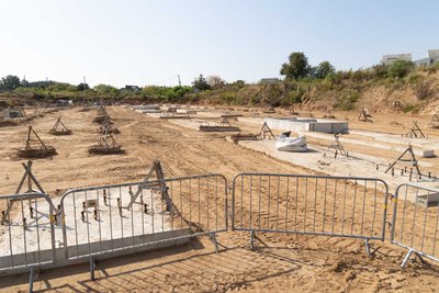  Spaudos konferencija Nacionalinio stadiono statybvietėje