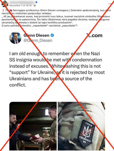 Platinamas melas apie Ukrainos karių uniformas