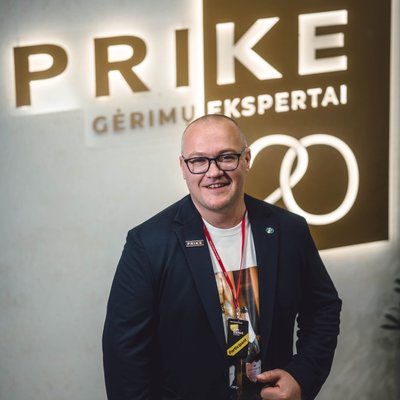 „Prike Drinks Boutique“ vadovas Mindaugas Tamošiūnas