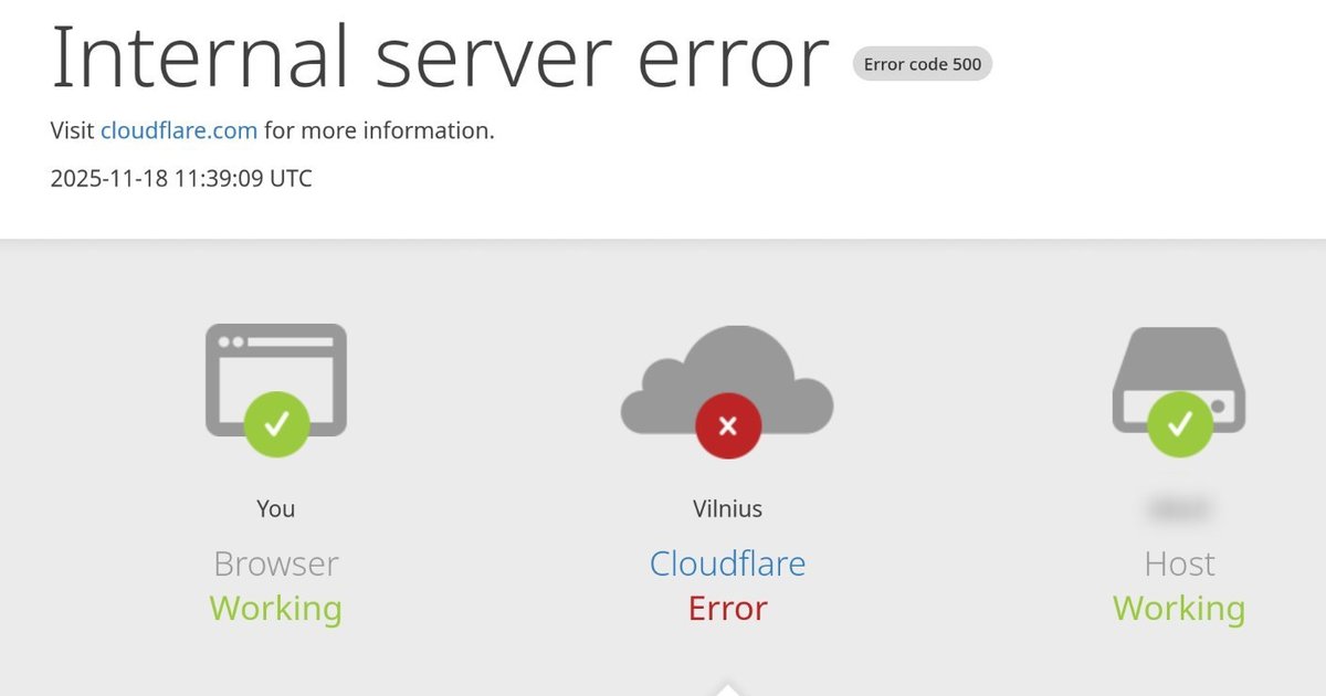 Masiniai sutrikimai visame pasaulyje: neveikia ir didelė dalis naujienų portalų