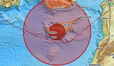 Kiprą supurtė stiprus žemės drebėjimas