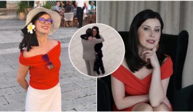 Prakalbo kito glėbyje užfiksuota Agnė Petravičienė: tai nutiko jos vyro panosėje