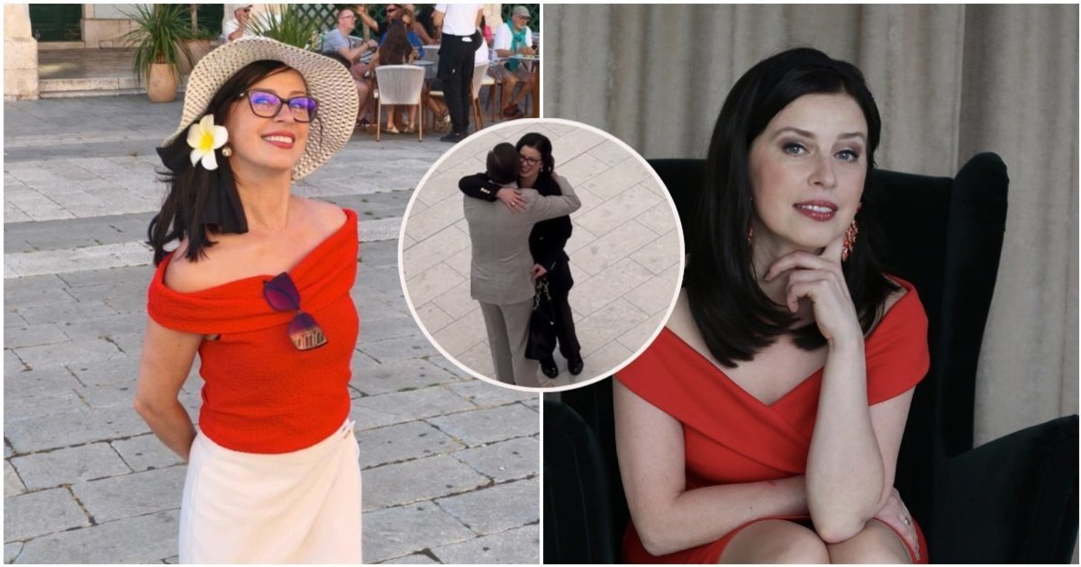 Prakalbo kito glėbyje užfiksuota Agnė Petravičienė: tai nutiko jos vyro panosėje