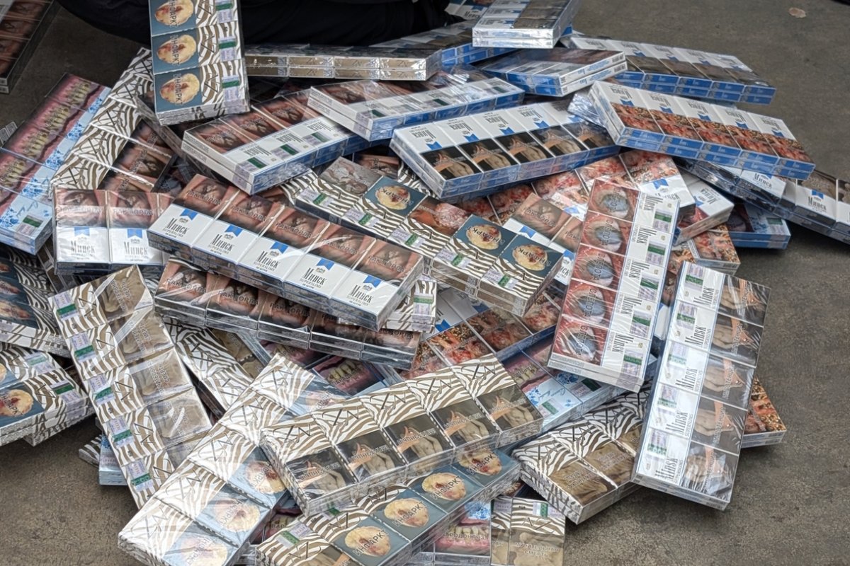 Per devynis mėnesius muitininkai sulaikė kontrabandinių cigarečių už 27,5 mln. eurų