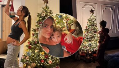 Vaidos Poderytės-Bernatavičės namuose jau suspindo eglutė: šventės šiemet bus išskirtinės