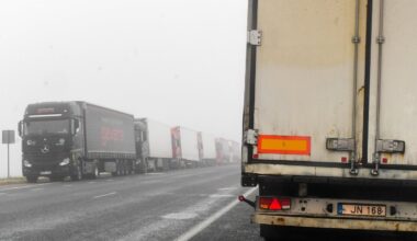 „Linava“: Baltarusija neišleidžia ten vis dar užstrigusių vilkikų