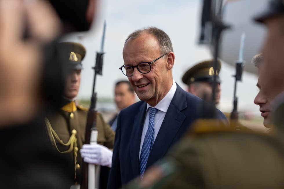 Friedrichas Merzas. ELTA / Julius Kalinskas