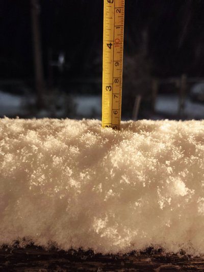 Sniegas Kaišiadoryse