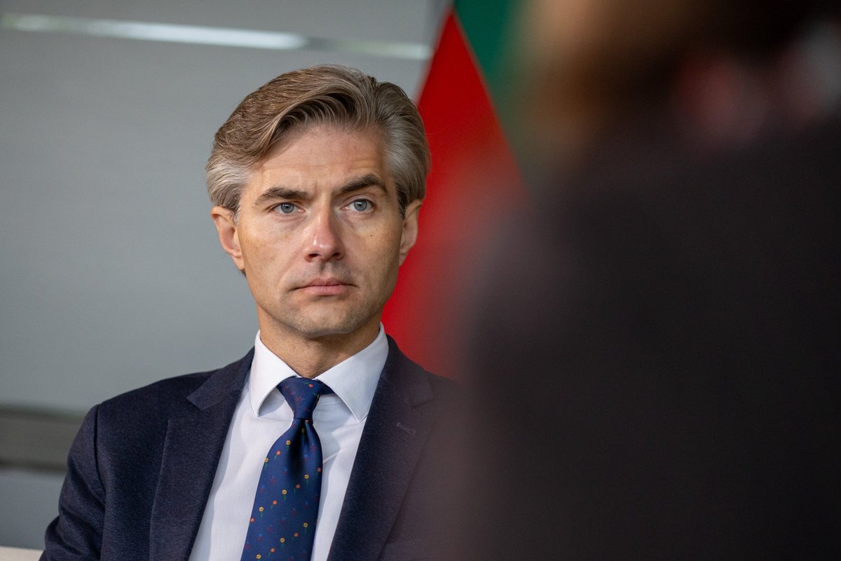 Budrys apie susitikimą su Rubio: tik teigiamos žinutės Lietuvai