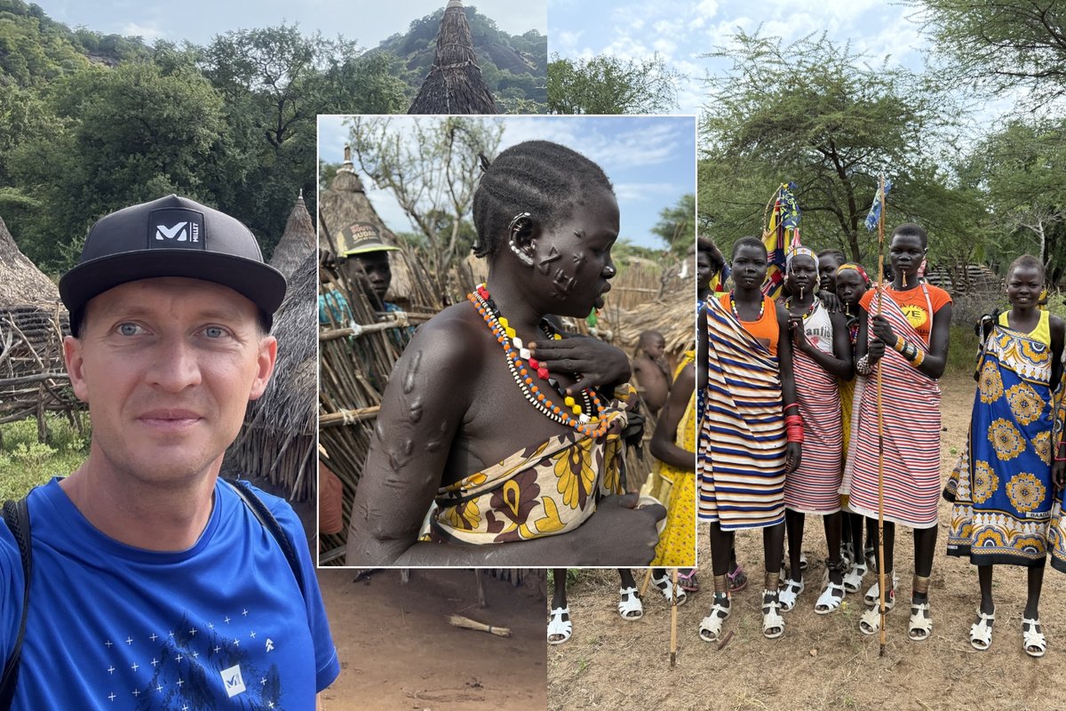 Pietų Sudano gentyje lietuvis pasijautė kaip grįžęs į akmens amžių