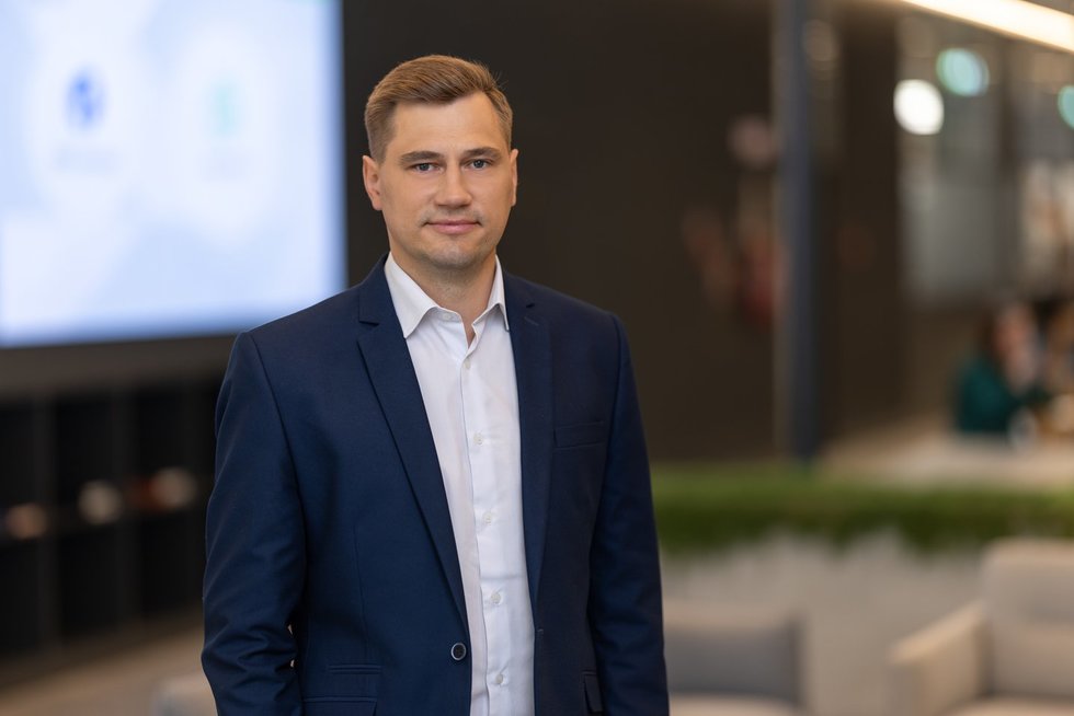 SEB Finansų rinkų departamento vyr. analitikas Linas Mickus (Nuotr. asmeninio archyvo)