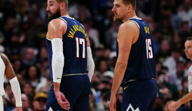 Po dar vieno įspūdingo pasirodymo Nikola Jokičius kalbėjo apie Joną Valančiūną: „Vaikinai dar iki galo nesupranta, koks jis geras žaidėjas“