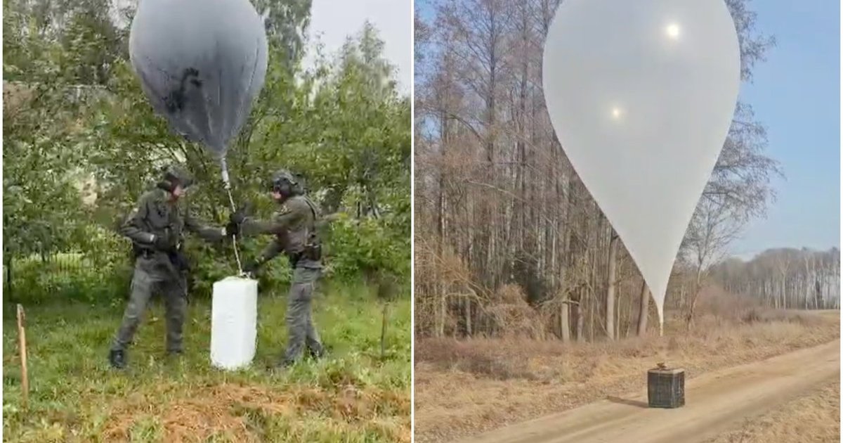 Neįprastas incidentas: Alytuje nusileido kontrabandinis balionas ir staiga pradingo