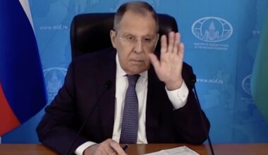 Vaizdo įraše pasirodęs Lavrovas sureagavo į Trumpo kaltinimus