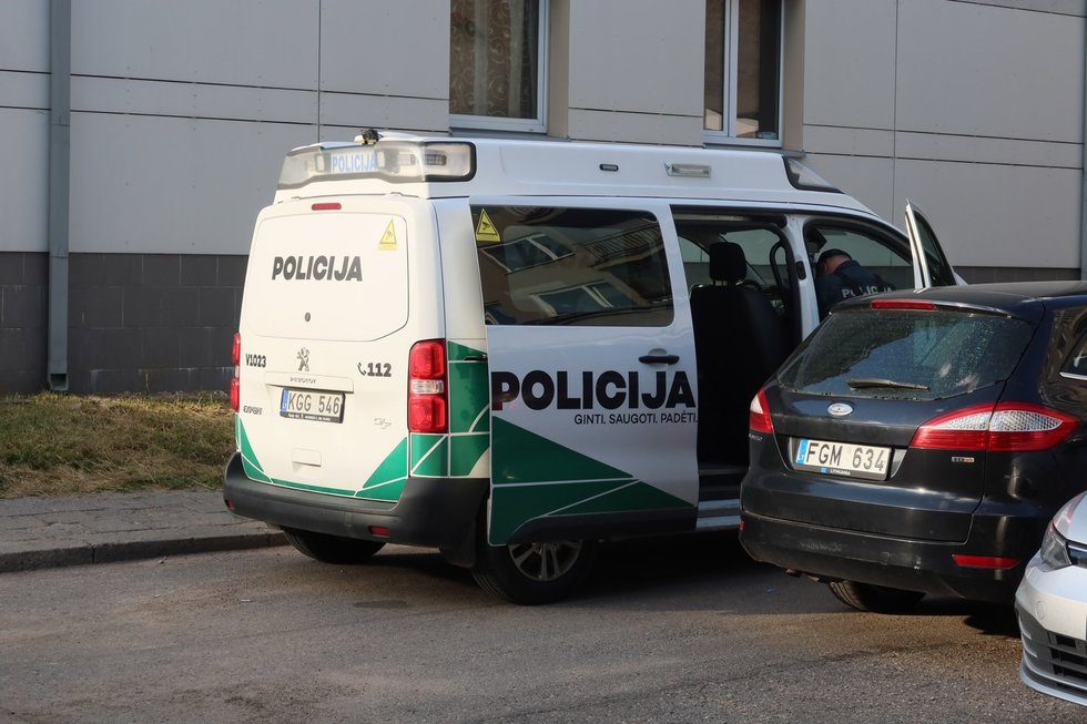 Policija (nuotr. Broniaus Jablonsko)