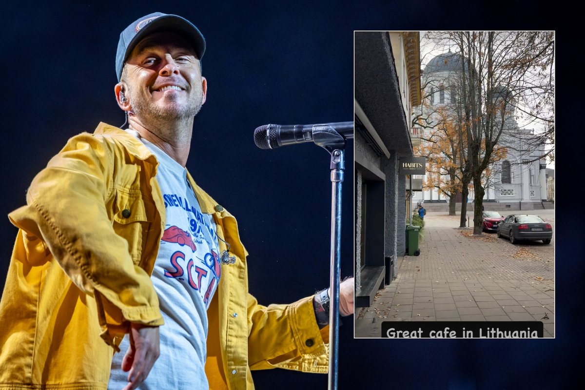 Iš Kaune koncertą surengusio „OneRepublic“ lyderio – pagyros Lietuvai