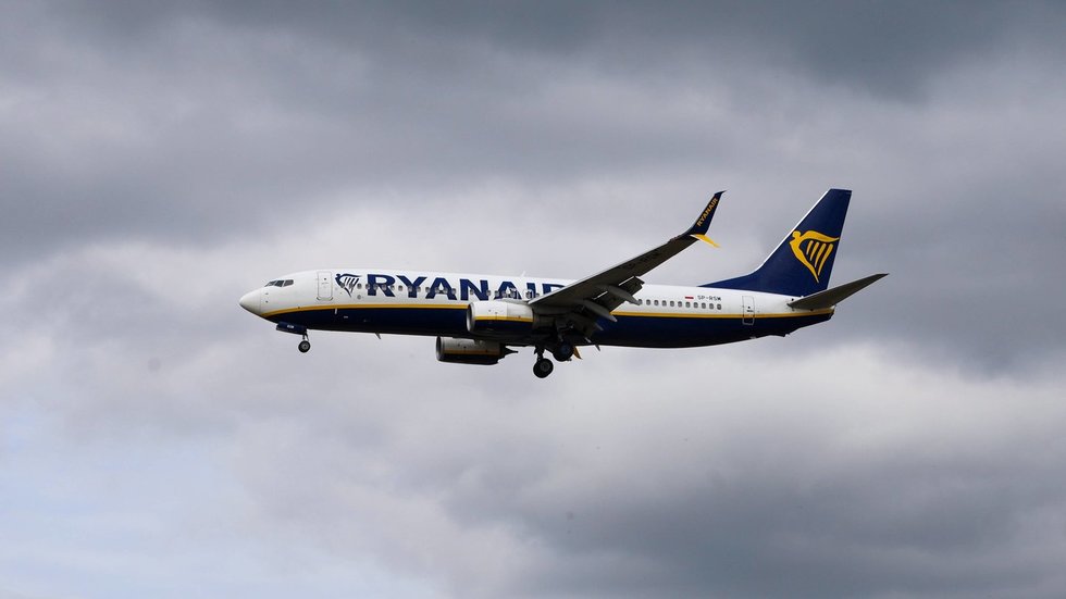 „Ryanair“ lėktuvas vos nepritrūko degalų: jų būtų užtekę tik 6 minutėms (nuotr. SCANPIX)