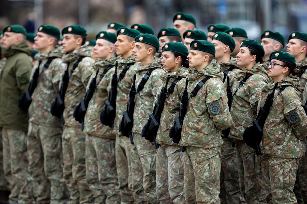 Lietuvos kariai (nuotr. Elta)