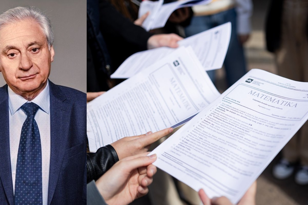Jakobas apie prognozes dėl egzamino: juoda diena švietimui