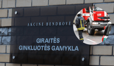 Prie „Giraitės ginkluotės gamyklos“ – neįprastas sujudimas – Kas vyksta Kaune