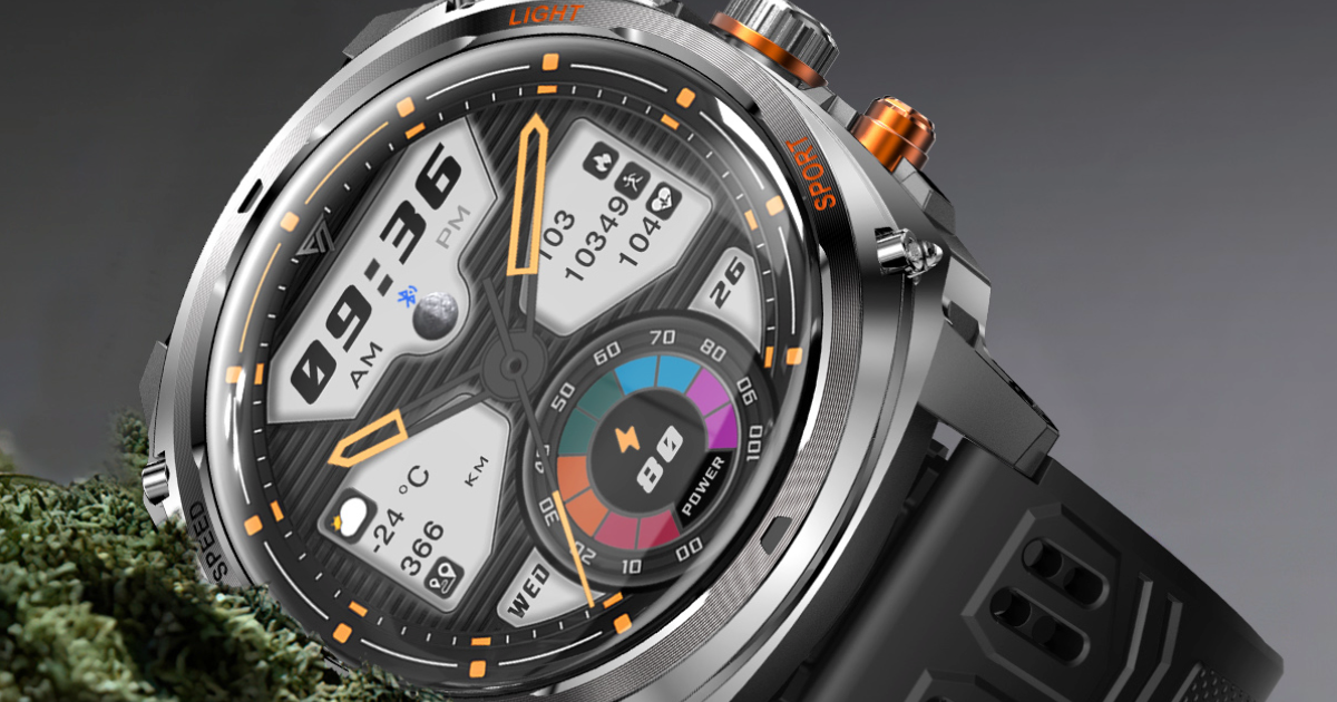 „Rogbid“ pristatė „Titan V“ išmaniojo laikrodžio modelį su puikiomis atsparumo savybėmis