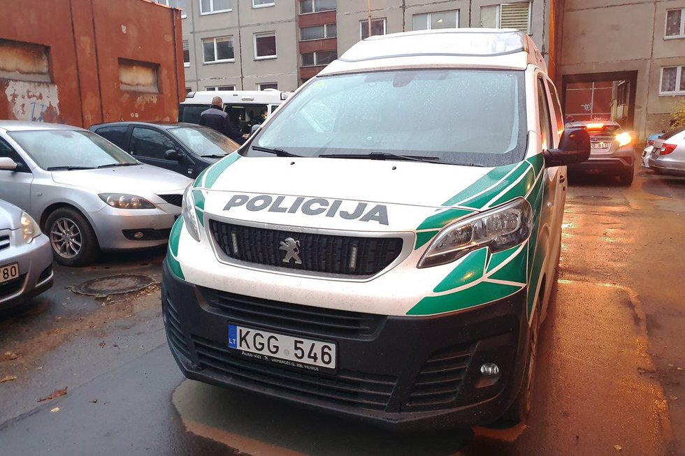 Policija (nuotr. Broniaus Jablonsko)