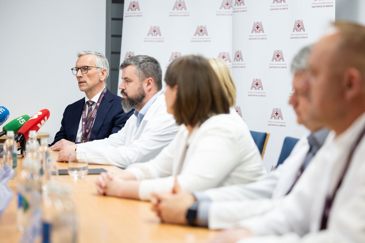 Po kilusio skandalo Santaros klinikų vadovas teigė iškart matęs, kas dedasi Neurochirurgijos skyriuje