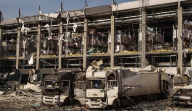 Raketa apgadino lietuvių logistikos centrą Ukrainoje: yra žuvusių