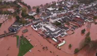 Per dalį Europos praslinko galinga audra