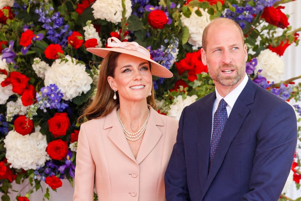 Kate Middleton ir princas Williamas (nuotr. SCANPIX)