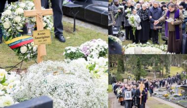 Kostas Smoriginas Menininkų kalnelyje atgulė amžinojo poilsio: atsisveikinimas – su Maironio eilėmis, aidint plojimams