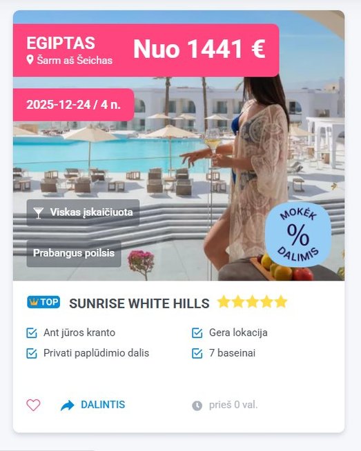 Kelionė per šventes (nuotr. tv3.lt)