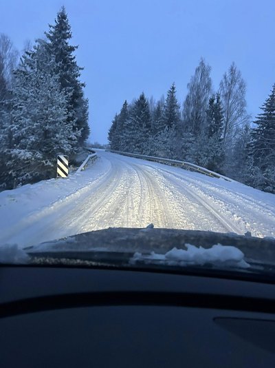 Joniškio rajone nupustytas kelias