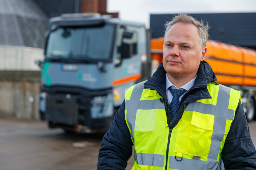 Eriko Ovčarenko / BNS nuotr./AB „Kelių priežiūra“ generalinis direktorius dr. Audrius Vaitkus