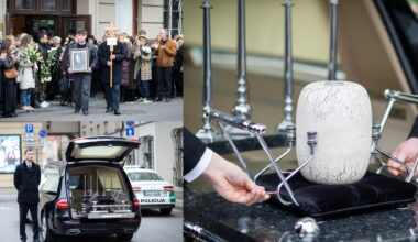 Kostas Smoriginas netrukus atguls amžinojo poilsio: iš Jaunimo teatro išlydėta jo urna