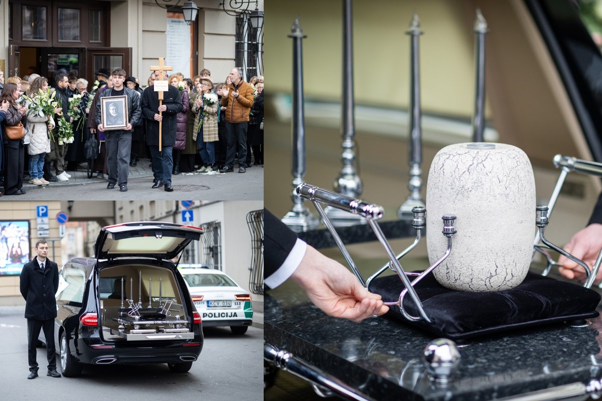 Kostas Smoriginas netrukus atguls amžinojo poilsio: iš Jaunimo teatro išlydėta jo urna